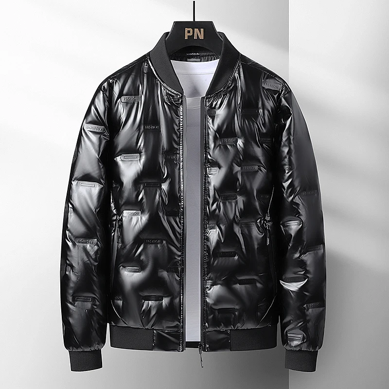 

Зимняя мужская пуховая куртка с воротником-стойкой, ветрозащитная, водонепроницаемая, из полиэфирного волокна, с наполнителем из белого пуха, Cleanfit Sle