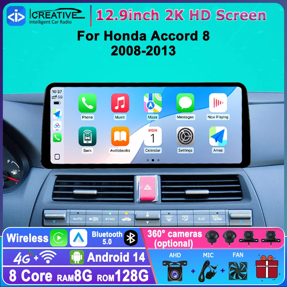 12.3" Android 14 Ca…