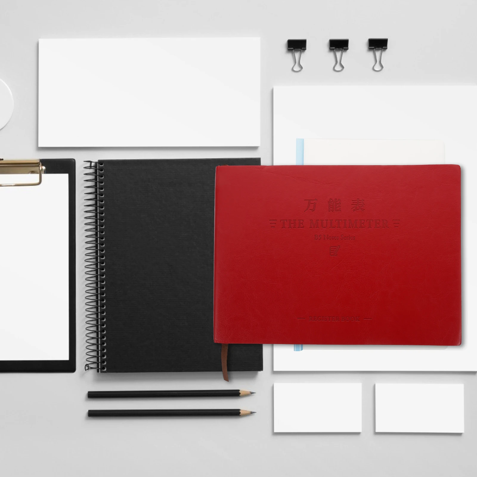 1 قطعة كتاب حساب عالمي شكل وهمية كتيب المحمولة لطلاب المكتب متعدد الوظائف #2