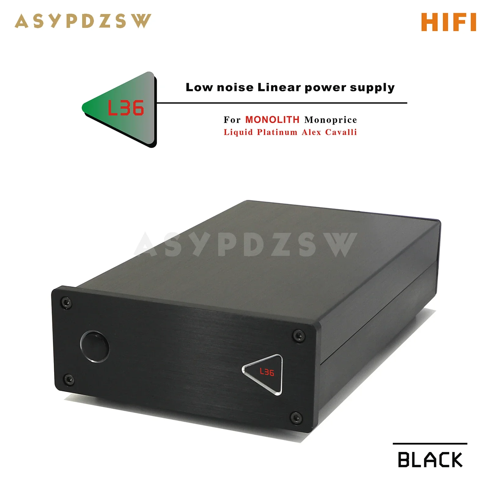 L36 HIFI Geräuscharmes lineares Netzteil für Monolith Monoprice Liquid Platinum Alex Cavalli DC 36V