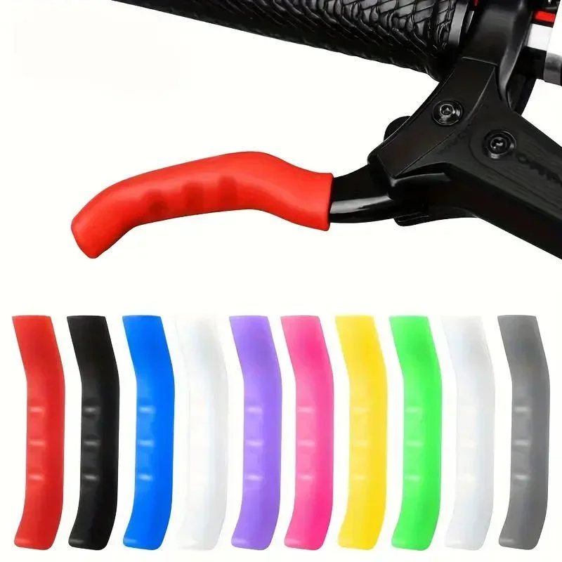 Bicycle Brake Lever Protection Cover Silicone Mountain Fixed Gear Road Folding Hand Brake Guard Sleeve