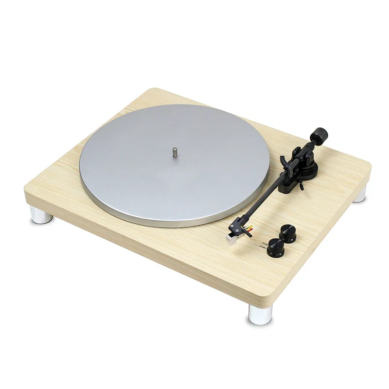 Turntable Vinyl Record Player Belt Drive 2 Speed Adjustable Counterweight, Cartridge AT 3600L
