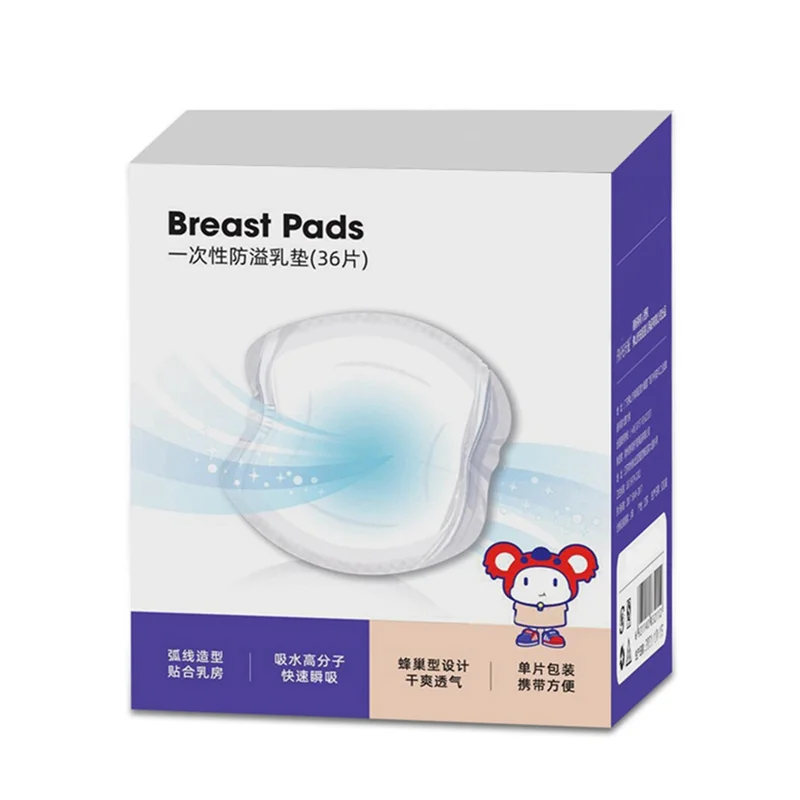 MACH-Anti-Overflow Breast Pad Ringan, Bernapas Dan Sekali Pakai, Bantalan Payudara Nyaman Dan Anti Bocor Selama Menyusui