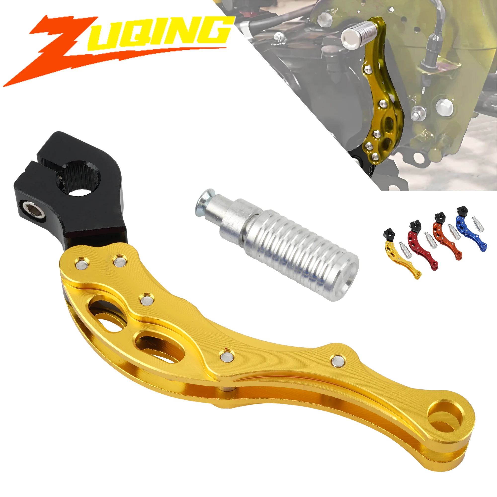 

Motorcycle Engine Start Lever Kick Starter for Yamaha Honda 139QMB Scooter JOG50/90/100 Fuxi 100CC Ghost Fire RSZ ZY100