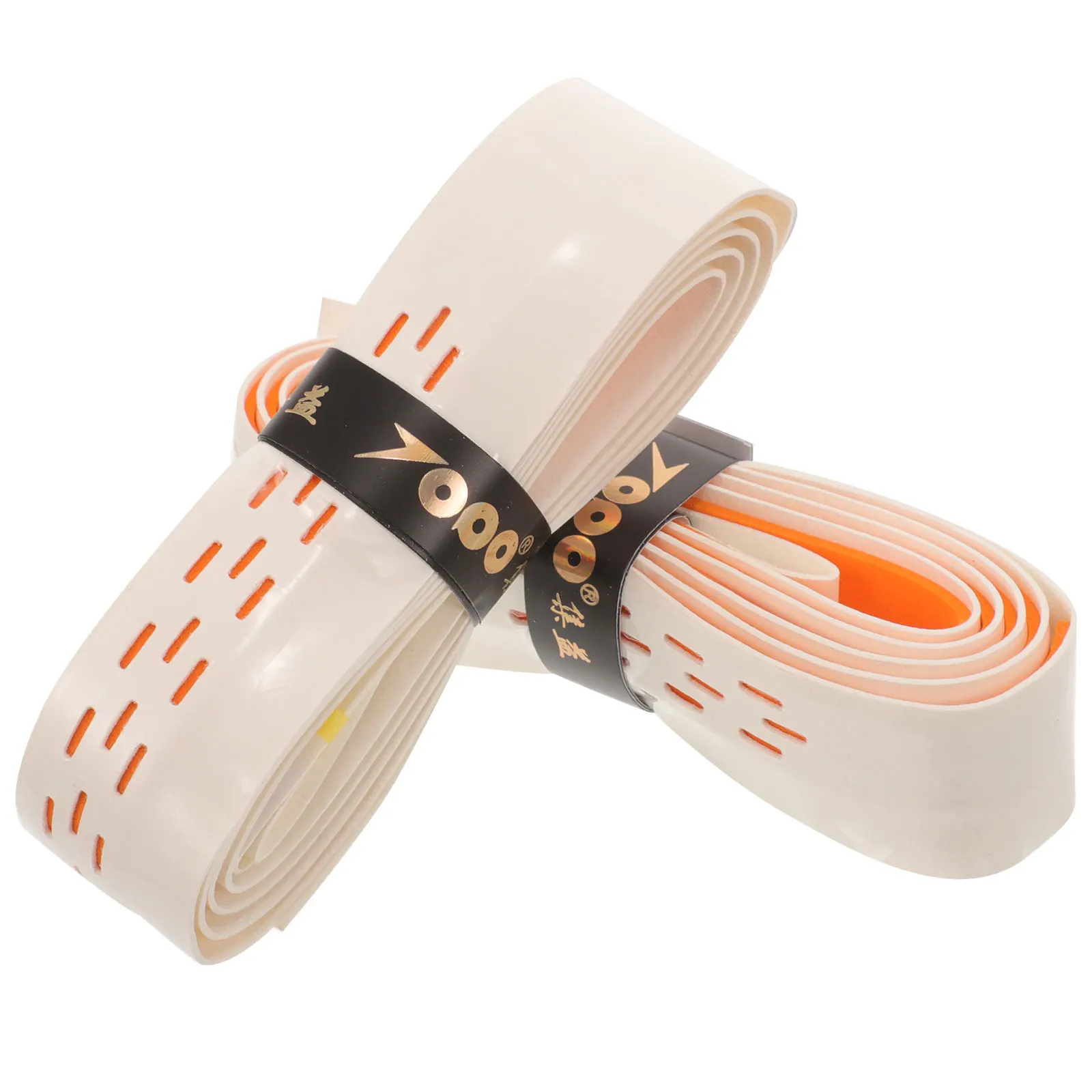 2 قطعة بولي PU المرنة المضادة للانزلاق مضرب شريط لحام امتصاص العرق Overgrip للتنس الريشة الخفافيش التفاف شريط لحام للمقابض #1