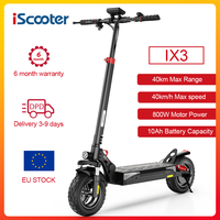 iScooter iX3 Electric Scooter 800W 10Ah Powerful Electric Kick Scooter Anti-skid Off Road Pneumatic Tire 40km Range  eScooter