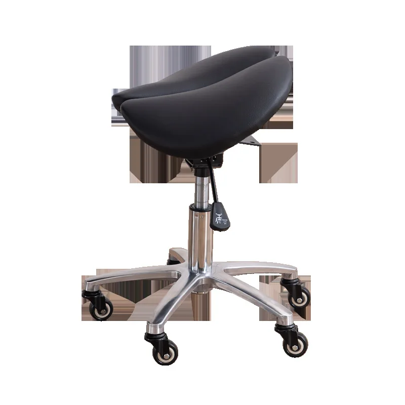 Ergonomic Saddle Chair Seat Angle Adjustable Riding Experimental Chair Lifting Stool