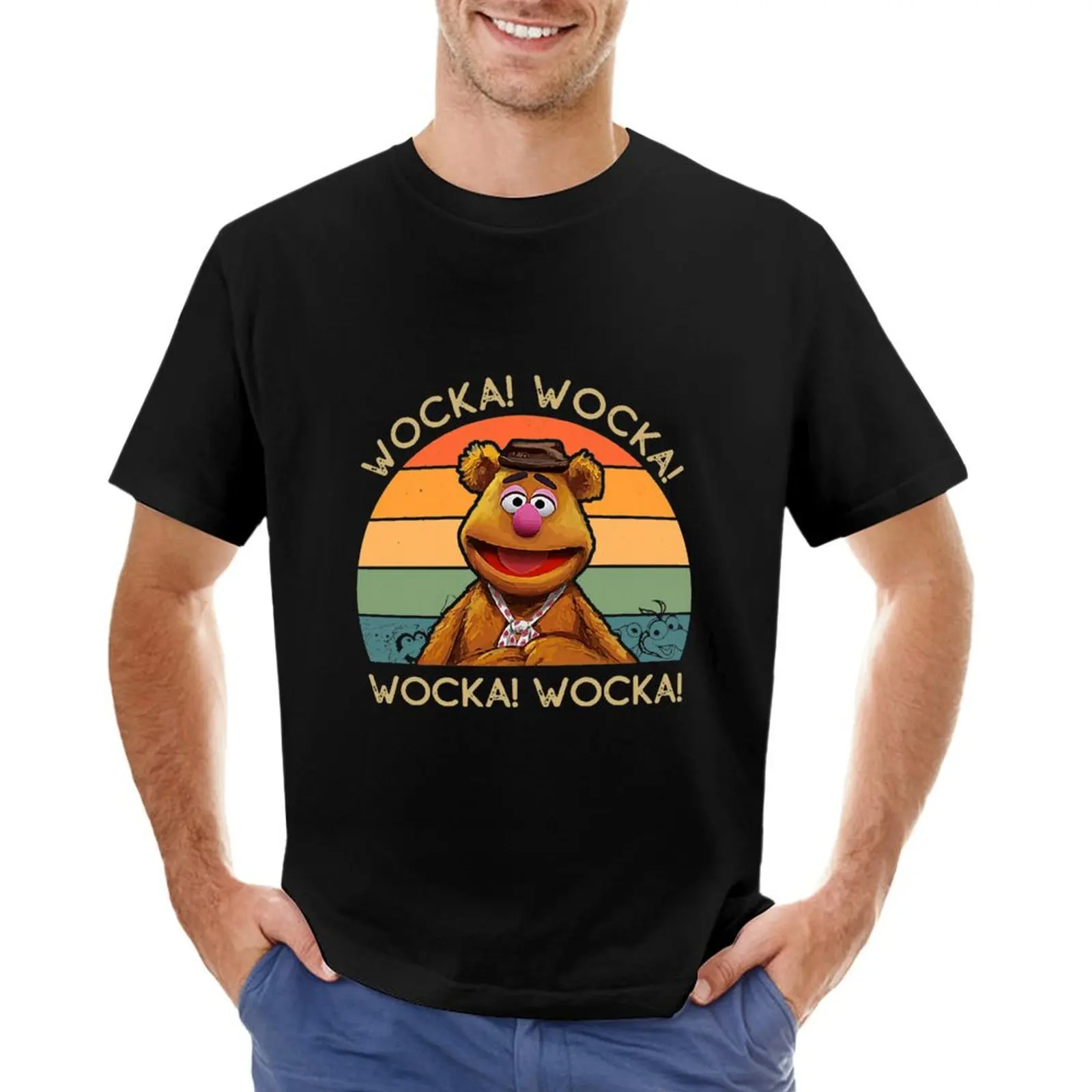 

Fozzie Wocka Bear Vintage Shirt T-shirt cute clothes sublime summer top vintage clothes fruit of the loom mens t shirts