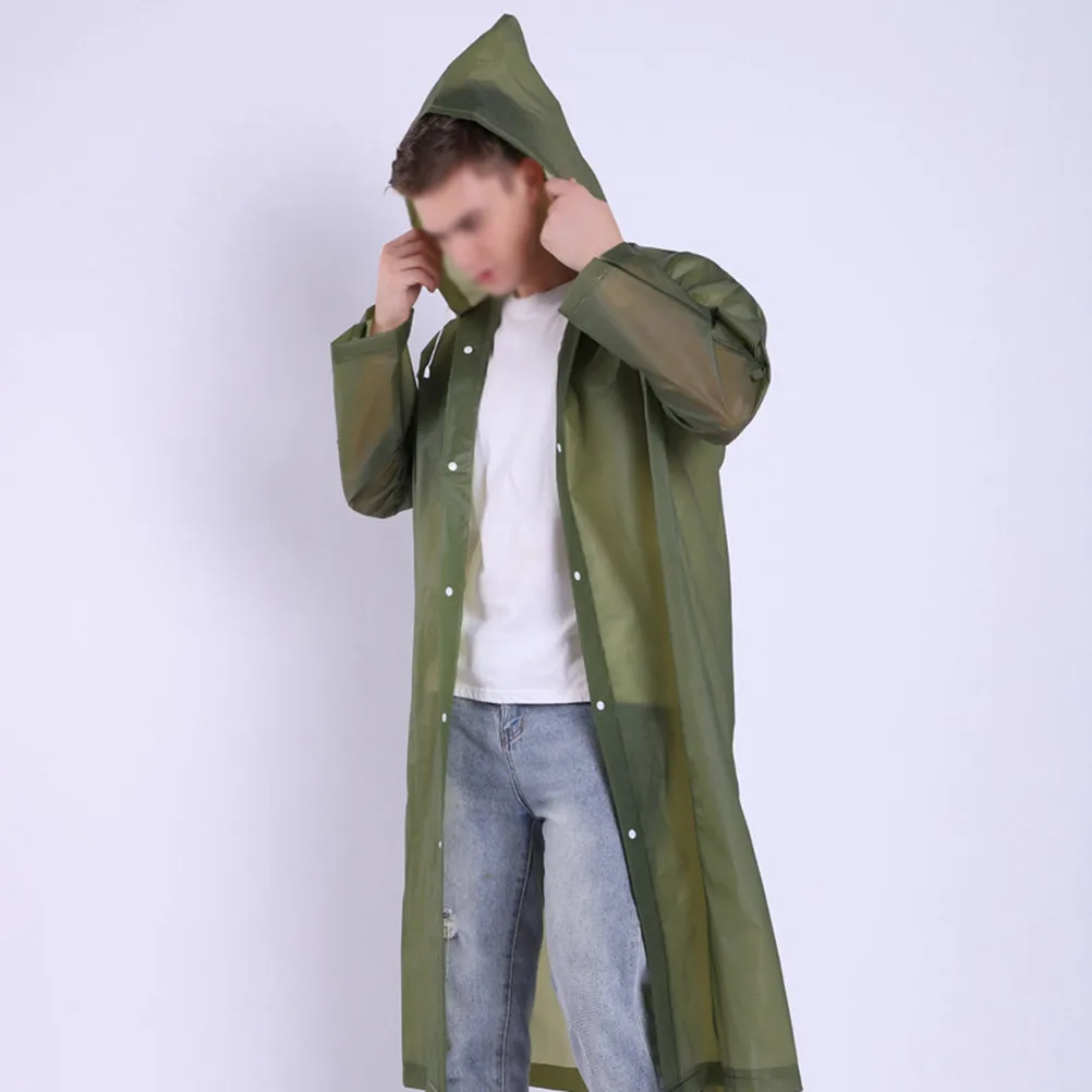 

Rain Ponchos for Adults Camouflage Eva Backpacking Coat Cycling Fashion Raincoat Carnival Party