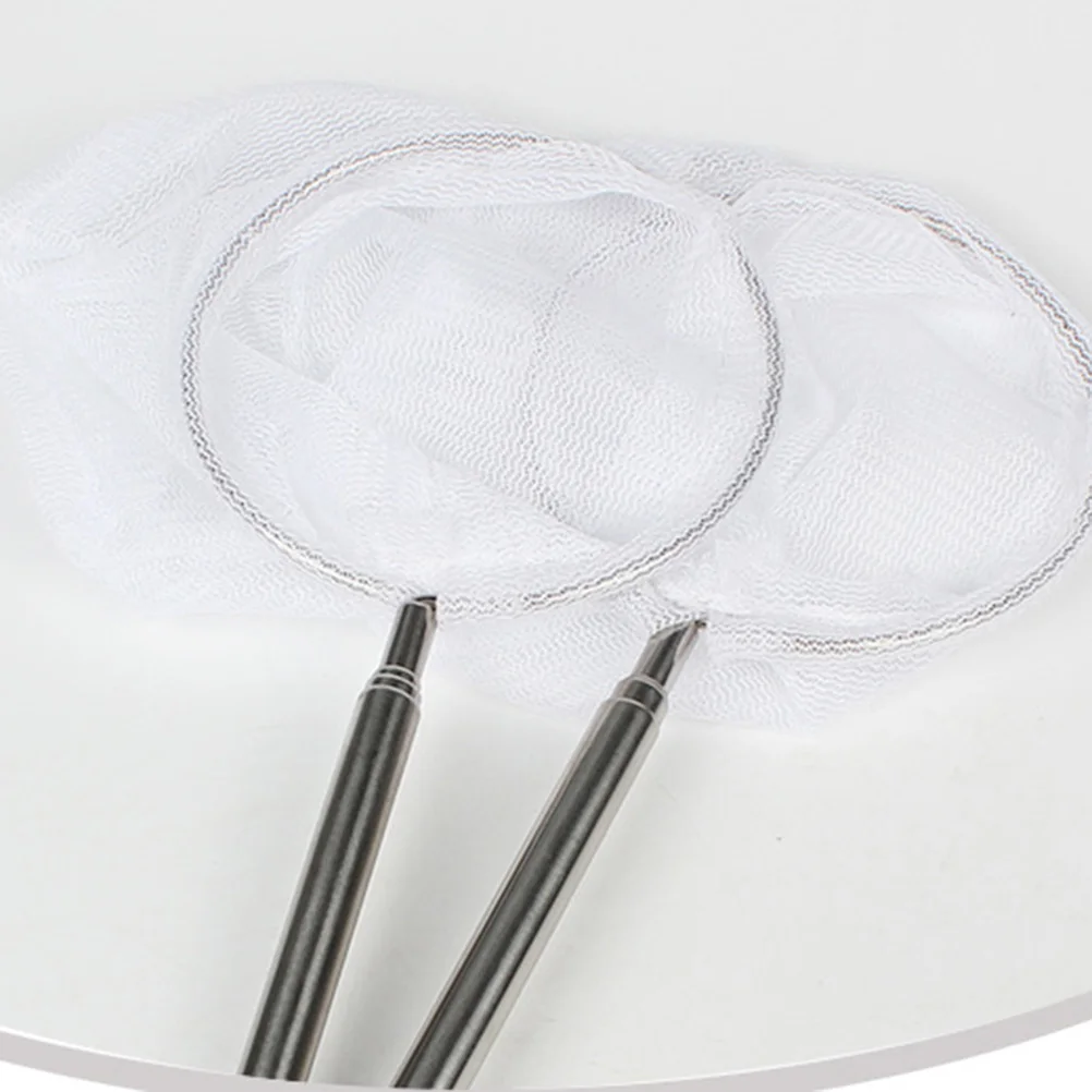 

Foldable Fishing Net Durable Nylon Mesh Telescopic Handle Extendable Shrimping Nets for Small Fish Catch Release Non Absorbent