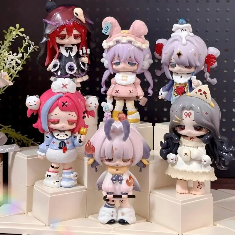 

Missy Sweet Mourning Lolita Blind Box Crow Paradise Series Anime Figure Kawaii Missy Mystery Box Fashion Model Toy Birthday Gift