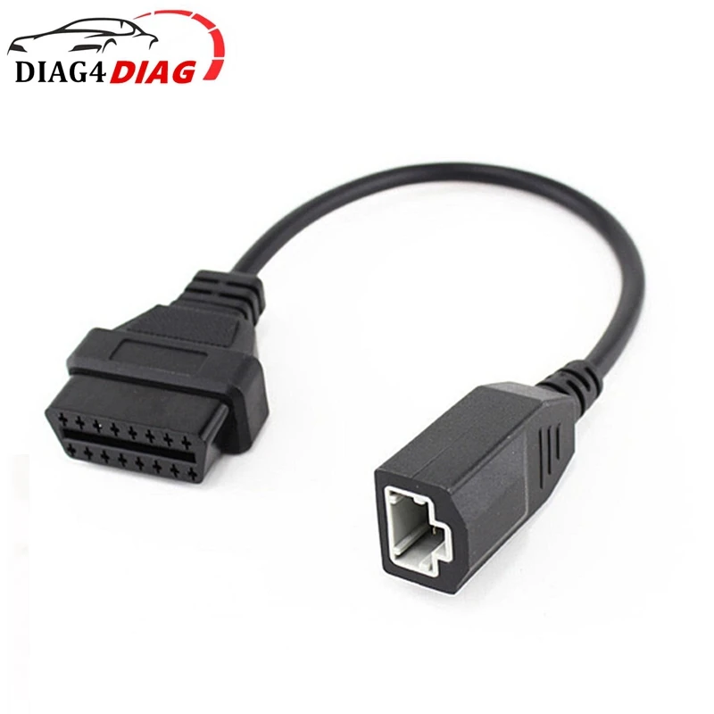 For Honda 3Pin OBD OBD2 Lead Cable 3 Pin to 16 Pin Connector Compatible Diagnostic Tool OBD2 Cable