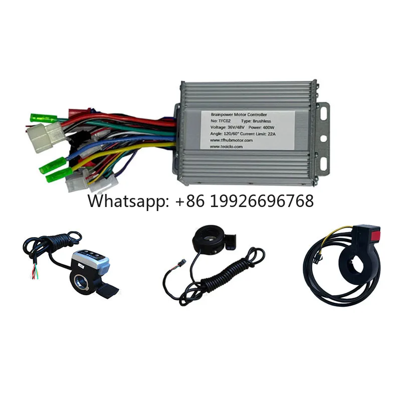 

Комплекты контроллеров для бесщеточных двигателей постоянного тока 250-1000 Вт, контроллер BLDC, дроссель, тормоза, комплект для перевода на задний ход, аксессуары для моторов