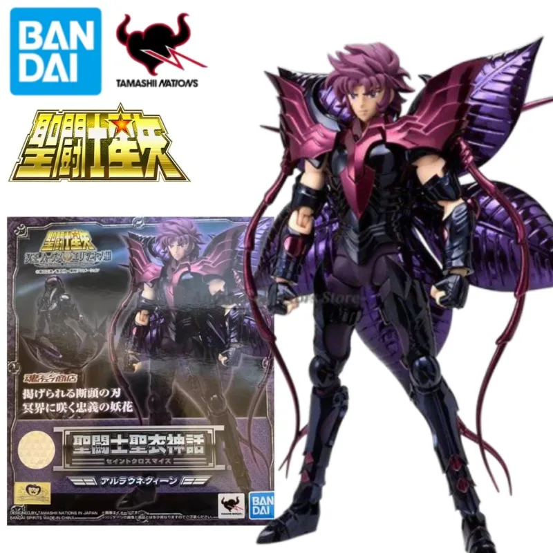 

В наличии Оригинальные коллекционные фигурки BANDAI Saint Cloth Myth Saint Seiya Alraune Queen Tamashii: аниме-модели, украшения, игрушки, подарки