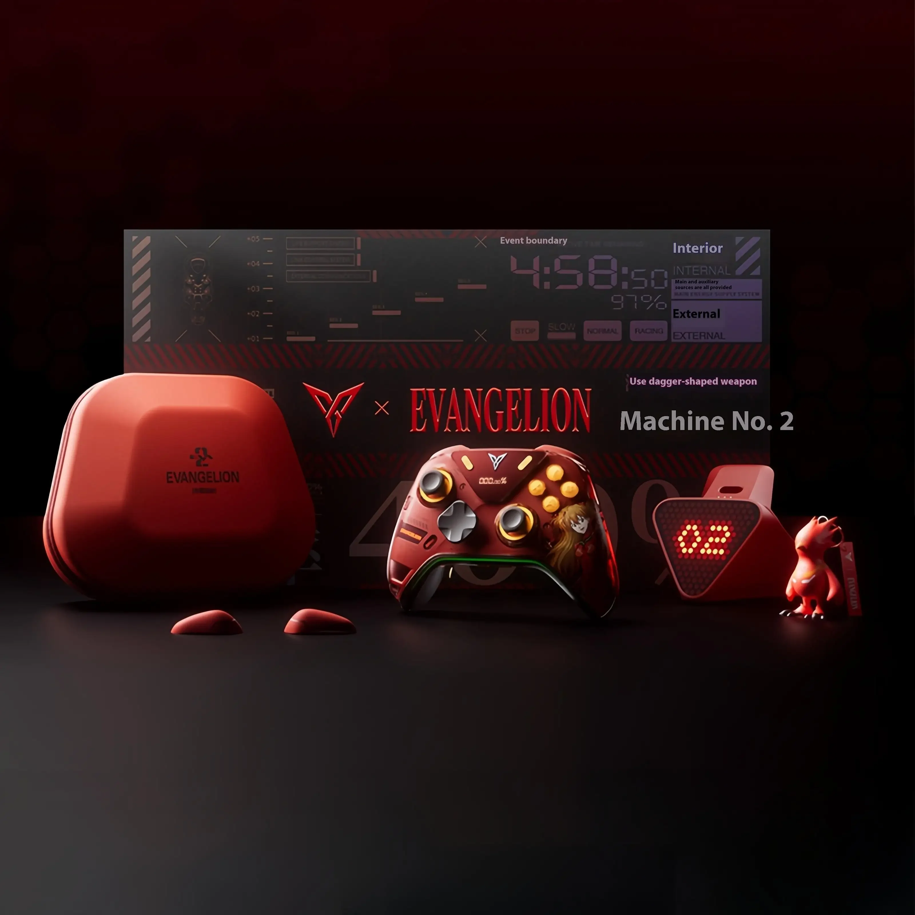 Flydigi Apex 5 Wireless Controller dengan Dock untuk PC, Switch, Mobile, Edisi Anime Asuka