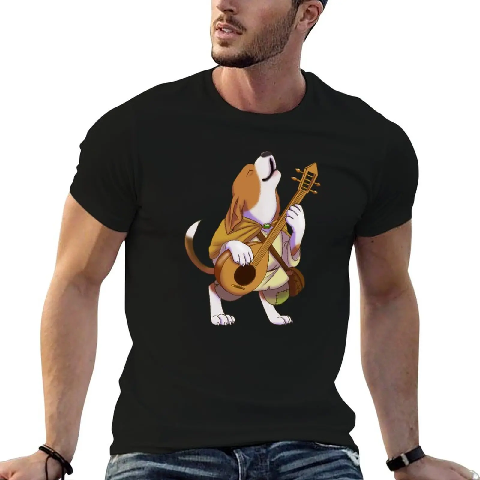 D&D Doggo - Beagle Bard T-Shirt street wear sublime outfits for men
