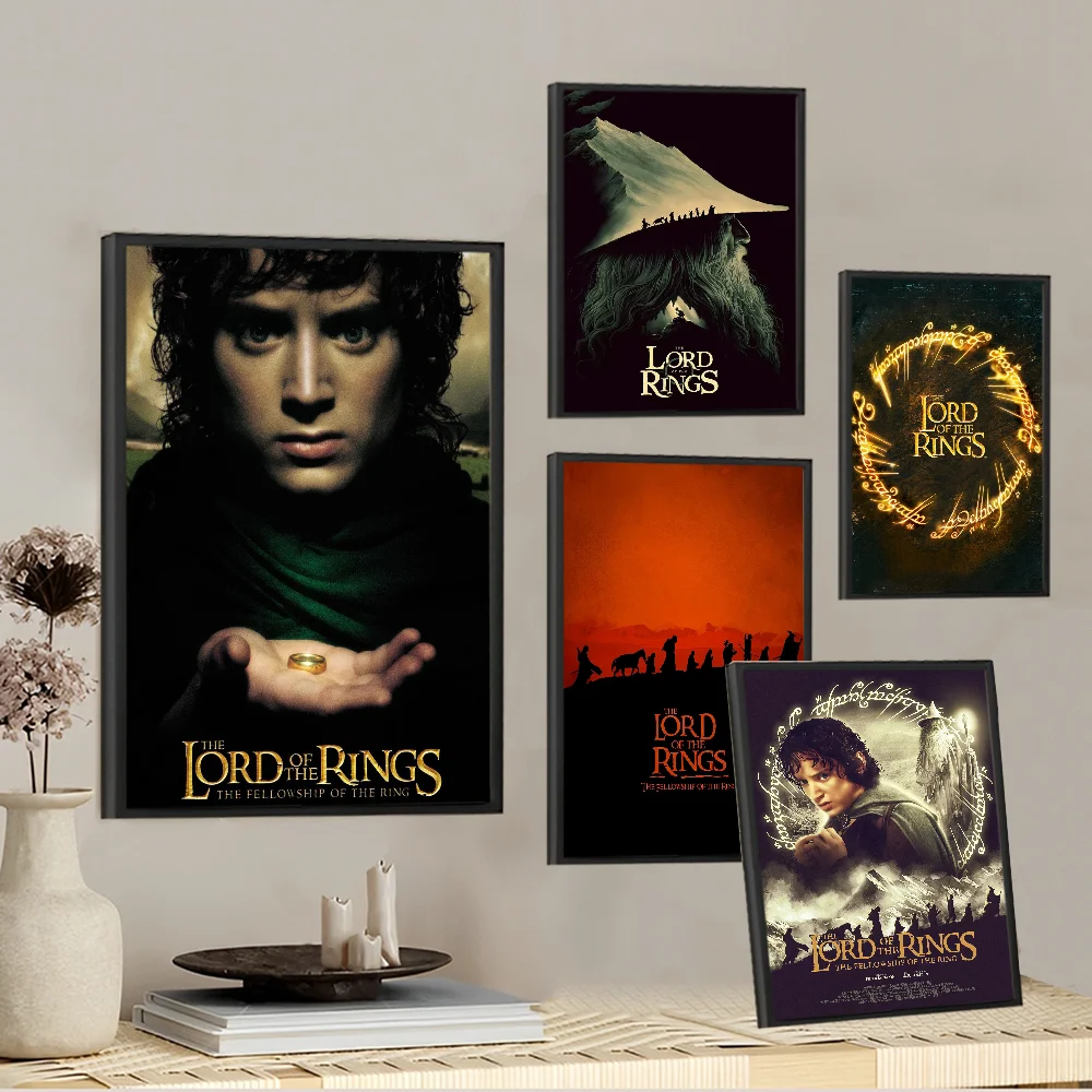 لوردات الخواتم R ملصقات الفيلم الكلاسيكي ، ملصق ورقي مقاوم للماء ، قهوة ، منزل ، ديكور بار ، ملصقات حائط فنية #5