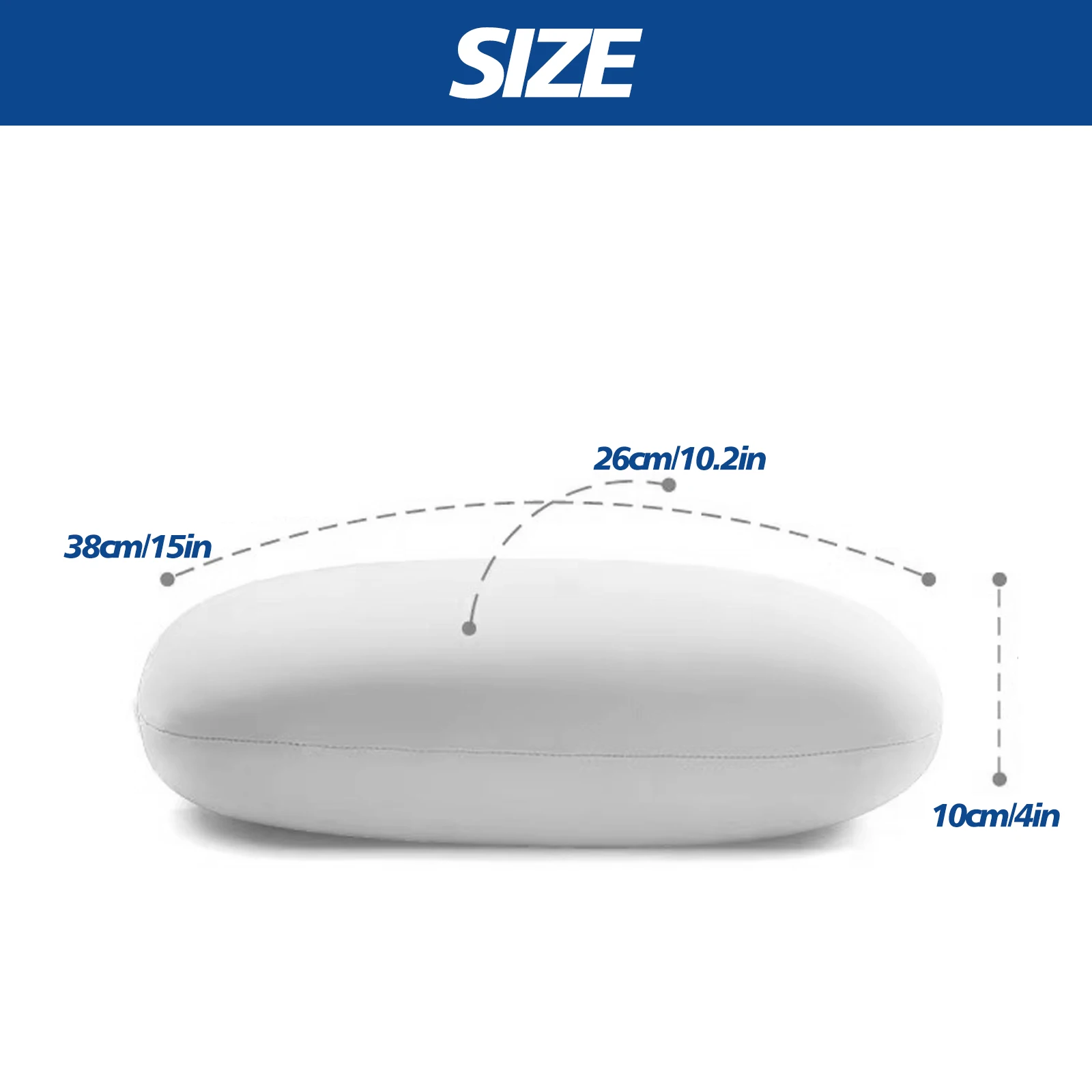 Maccabi Tel Aviv Outdoors Camp Pillows For Sleep Slow Rebound Memory Foam For Neck Shoulder Support Comfort Convenient