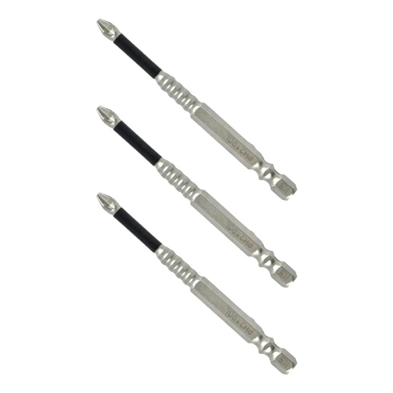 

3pcs K5 Crossing Tip Screwdriver Bits Multiple Size for Professional Hand Tool Use