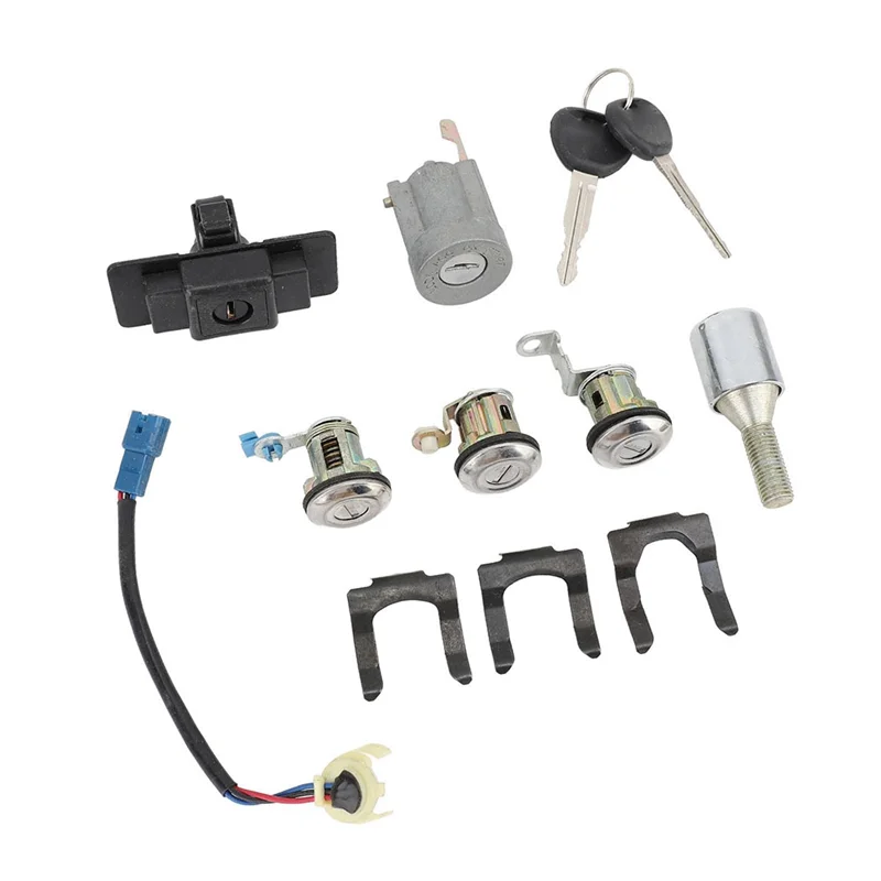 

AR-MR259111 Car Lock Cylinder And Keys For Mitsubishi Pajero Montero 2Nd 1990-2004 Replacement Set