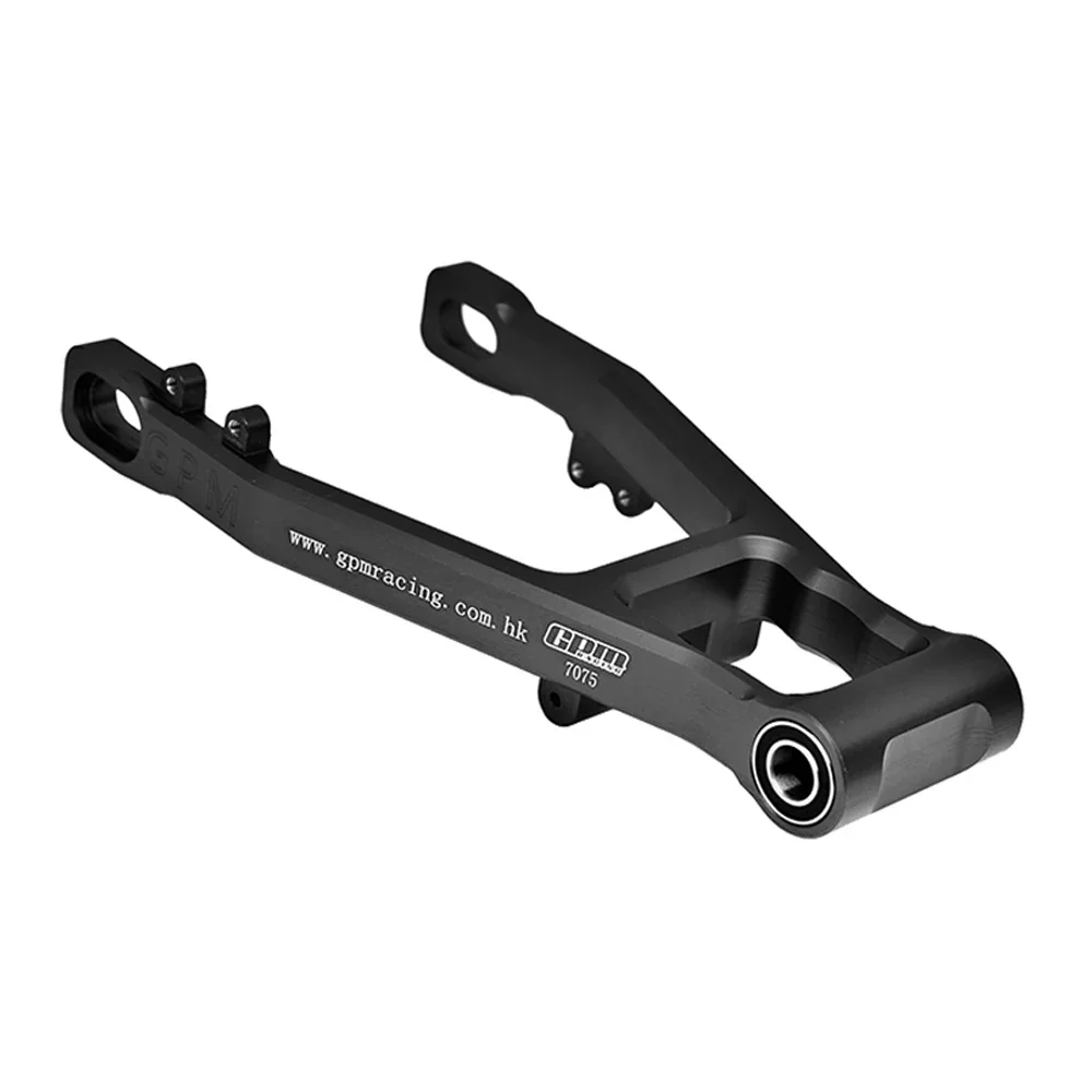 GPM para LOSI 1/4 PROMOTO-MX Promoto-SM FXR motocicleta RC coches piezas de mejora Metal aleación de aluminio 7075 brazo oscilante trasero LOS264000