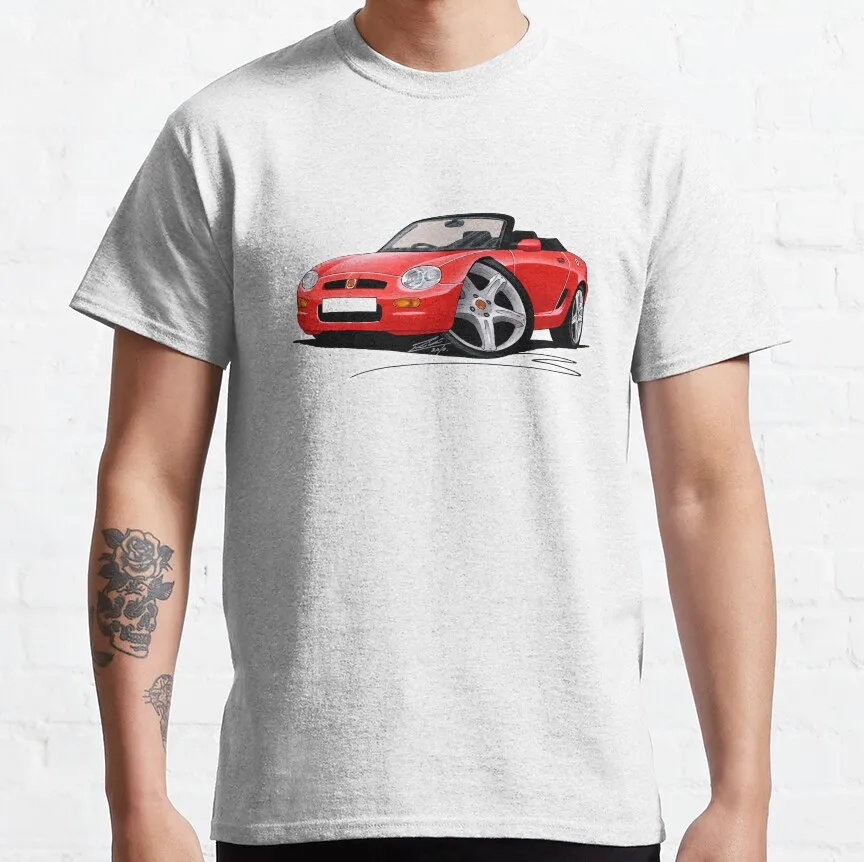 

MGF Red T-Shirt oversized t shirt men funny t shirts for men