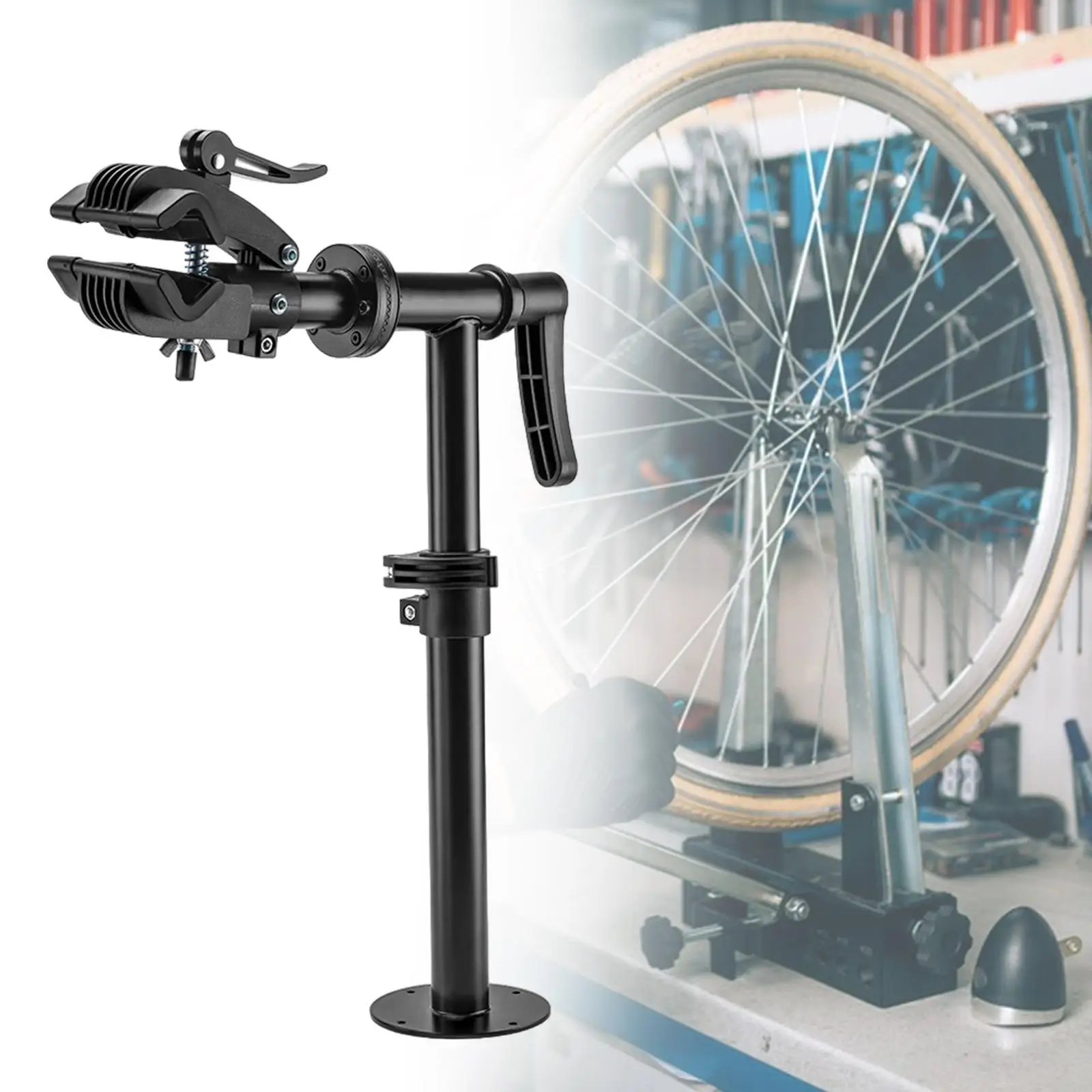 

Bike Repair Stand Practical Rotating 360 Degrees Clamp Workstand for Cycling