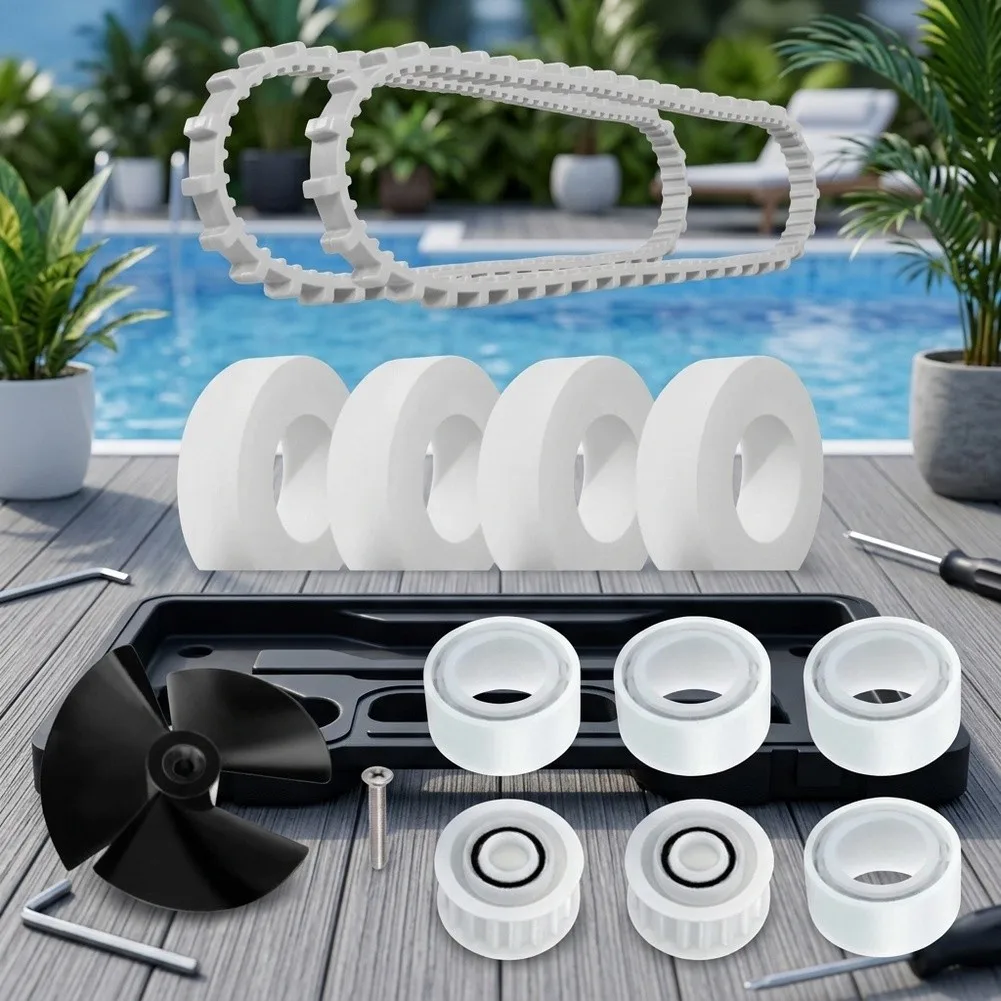 Enhanced Design Impeller Belt Guide Wheel Kit 9995266 9985006 R2 6101611 R4 3884997 R6 for Dolphin Pool Cleaning