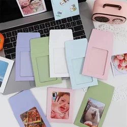 10pcs Paper Transparent Window Envelopes 8.5*11cm DIY Photo Card Frame Storage Holders for Jewelry Accessories Gift Packaging