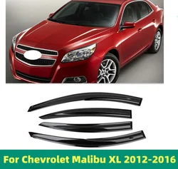 For Chevrolet Malibu 2012 2013 2014 2015 2016 2017 Car Door Window Visor Rain Sun Guard Deflector Shade Awning Shelter Raincoat