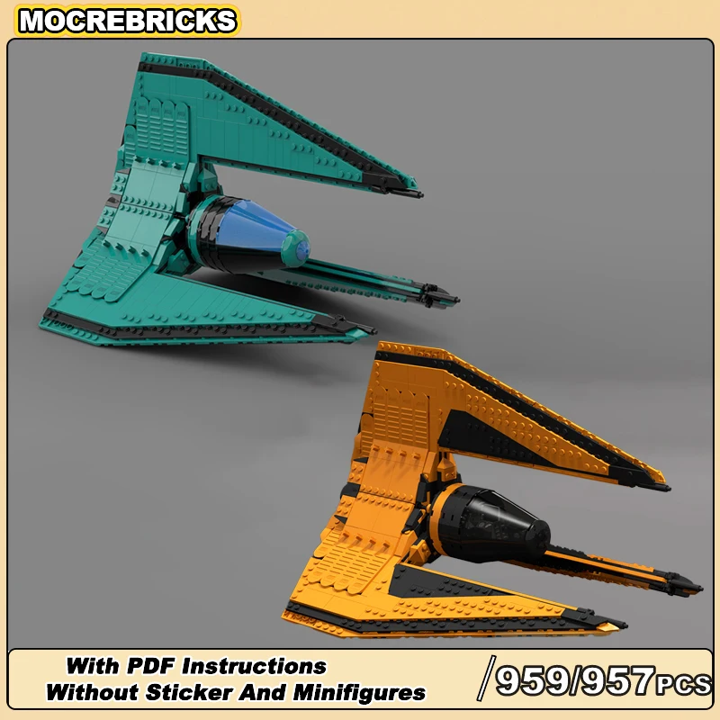 

MOC Space War Classic Model High-tech Tie/S Phantom Building Blocks Expert Collection Display Brick Toy Children's Xmas Gifts