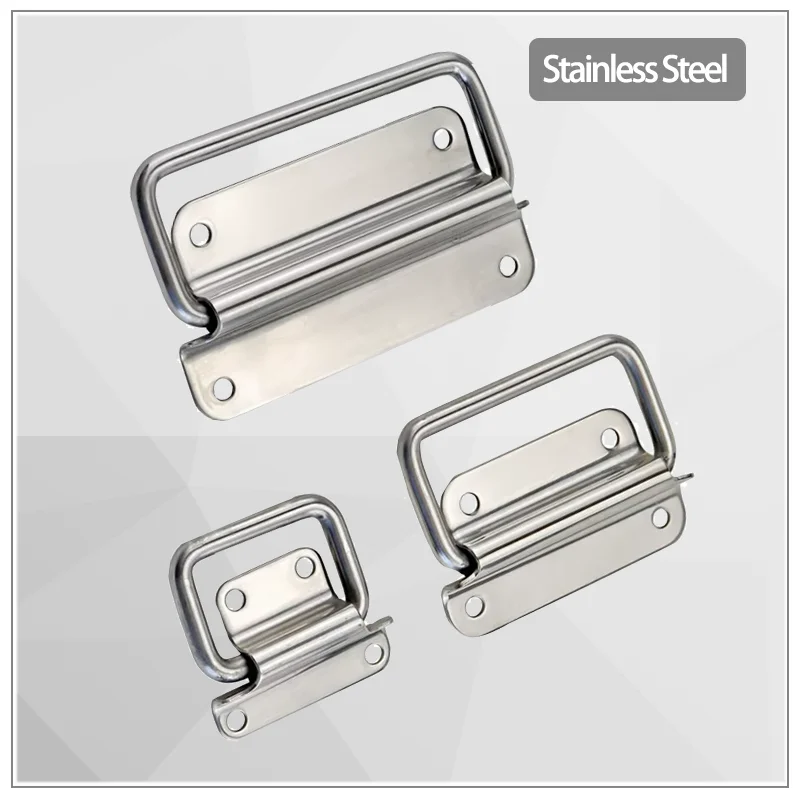 

Stainless Steel Thickened Folding Handle Industrial Automation Equipment Box And Cabinet Movable Handle