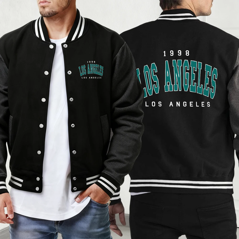 

New World Florida 1997 Print Man Sport Basic Coat Casual Autumn Jackets Comfy Street Baseball Jersey Soft All-Match Streetwear