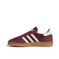 Adidas Handball Spezial Men's and Women's Skateboarding Shoes, Fashionable, Lightweight, Anti-slip, Sneakers, Burgundy Red