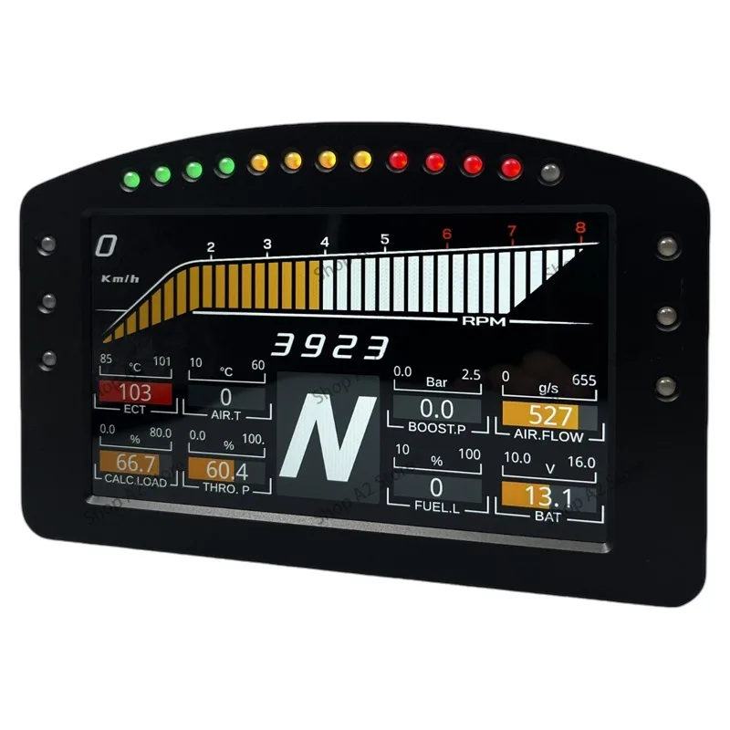4.3 screen + OBD line Automotive manual/automatic transmission racing instrument cluster obd custom full replacement ecu