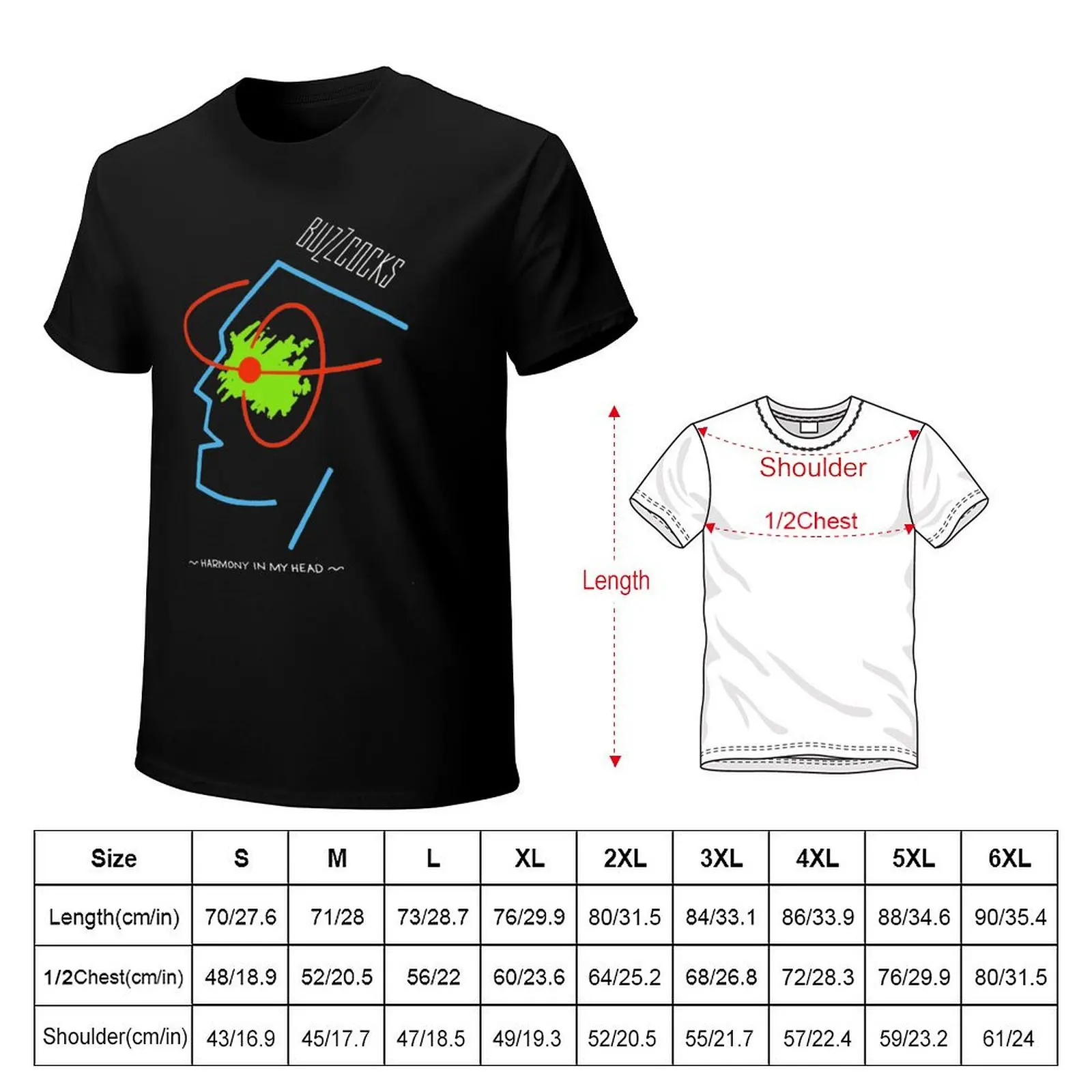 Buzzcocks - Harmony In My Head T-Shirt Cool Dry Performance T-Shirt