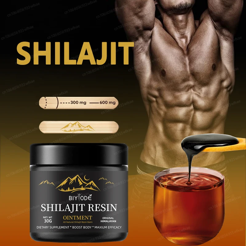 Himalayan Shilajit Resin Gummies 85+Trace Minerals Energy Boost Help With Muscle Recovery Immune Support