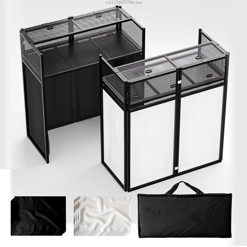 Design of Foldable Stand LED Table in Mingtang Stage Booth Mobile Foldable DJ Mixer Trass Table Portable