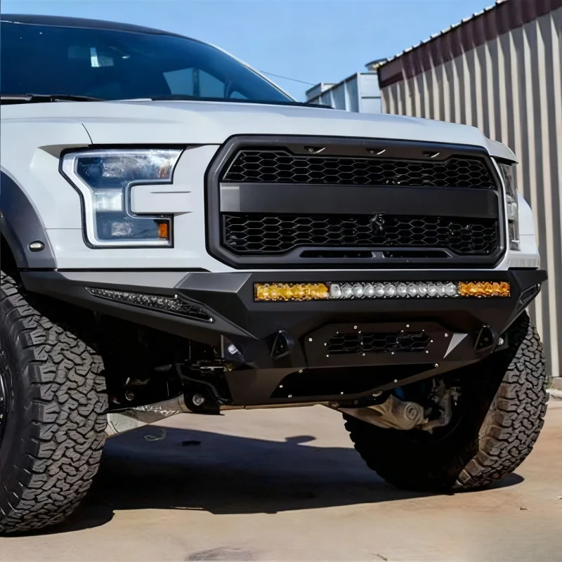 

Manufacturer In Stock Suitable for Ford F150 Pickup Truck Modified Raptor Front Bumper Pi