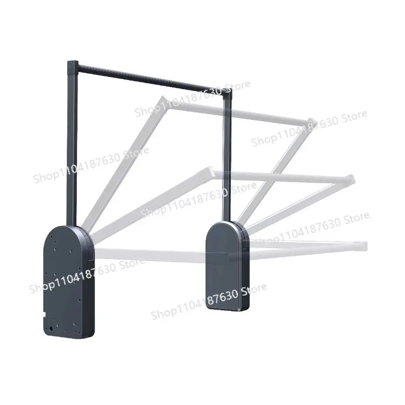 Voice Control Pull Down Clothes Rail Safety Protection Motorized Wardrobe Lift