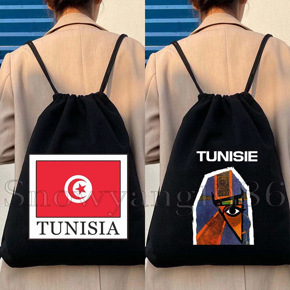 

Флаг Туниса Карта Туниси Sidi Bou Said Тунис Подарочные сумки на шнурке Футбольный рюкзак Спортивный рюкзак Сумка на шнурке для пеших прогулок Спорт Йога