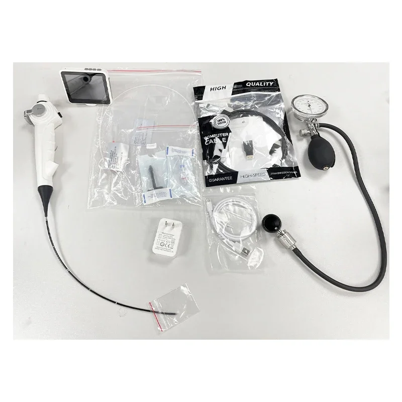 SY-P029-3 medical flexible endoscope 2.8mm with 1.2mm working channel portable ent flexible endoscope parts