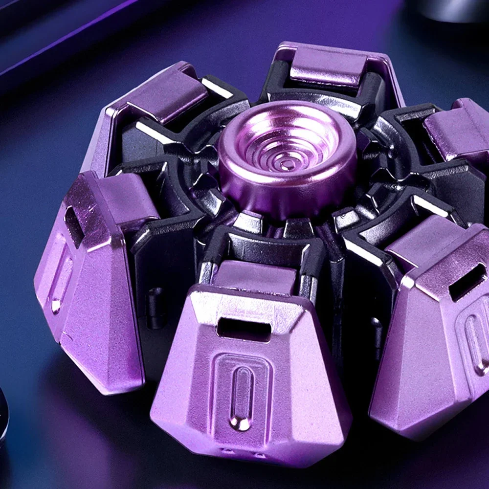 FAI DA TE Creativo Agitarsi Rotante Punta Delle Dita Giroscopio Spinner Agitarsi Giocattoli Per I Regali Di Compleanno Per Adulti EDC Mano Spinner Giocattolo Alleviare Lo Stress