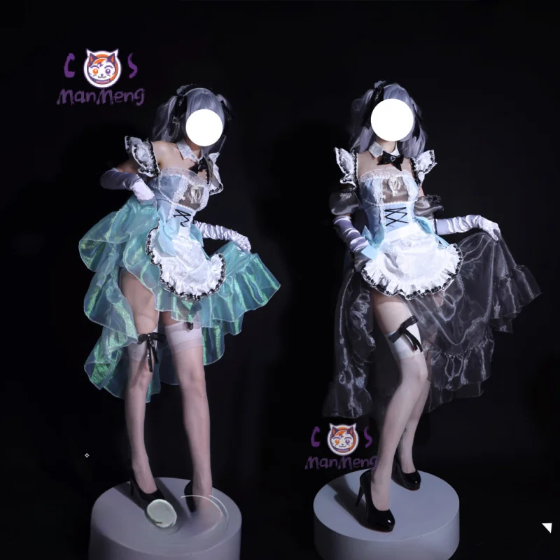 

Cinderella NIKKE：The Goddess of Victory Cosplay Costume Halloween sweet beauty servant dress wig prop set girl Lolita uniform