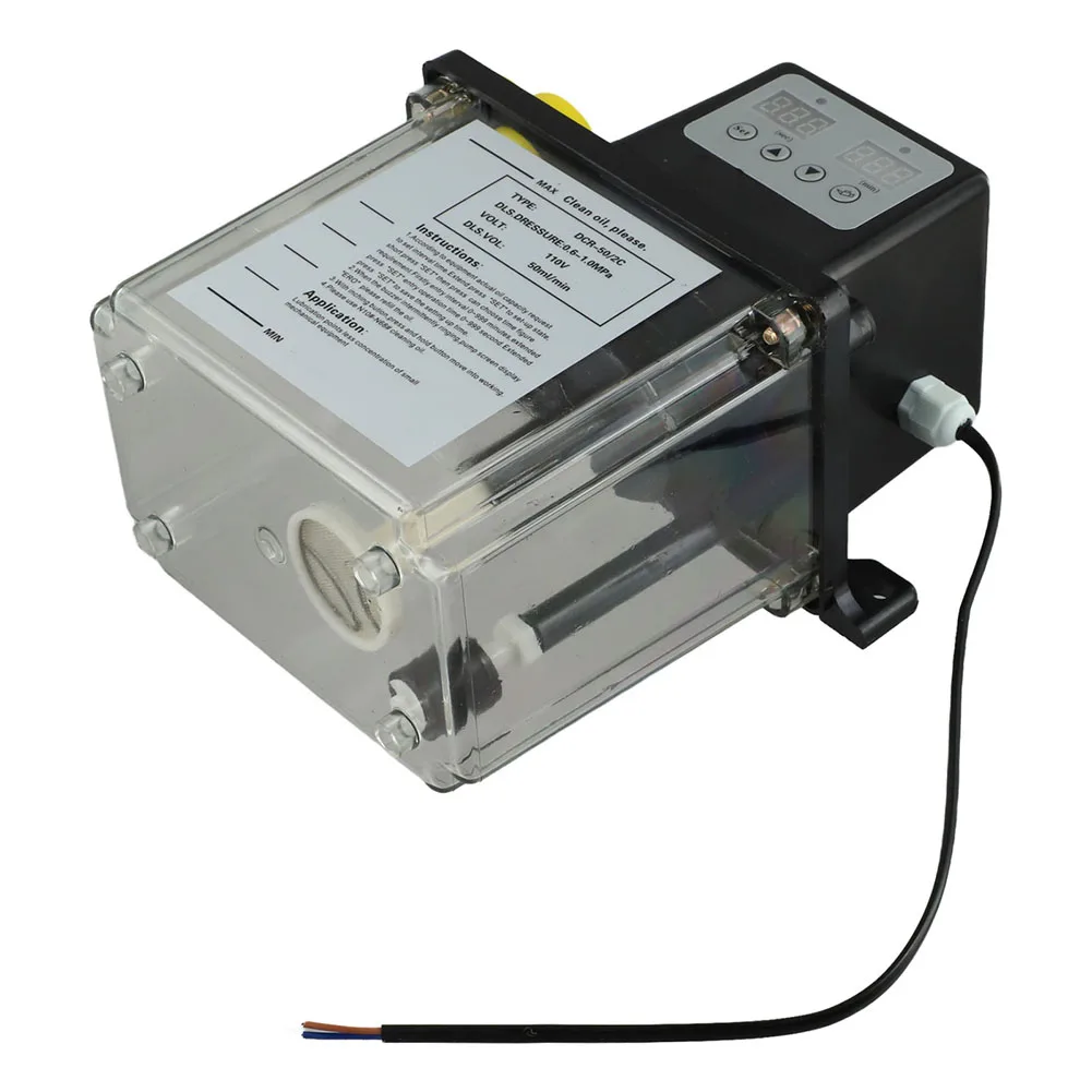 

Автоматический смазочный насос промышленного сплава для станков с ЧПУ с масляным баком большой емкости и электронной панелью