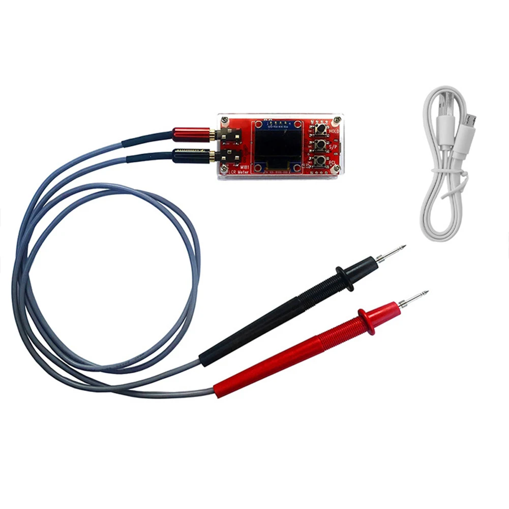 For DIY Projects Multi-function Measuring Instrument Electrician Tools Capacitance Range 1pF 10000uF DC 5V Power Supply
