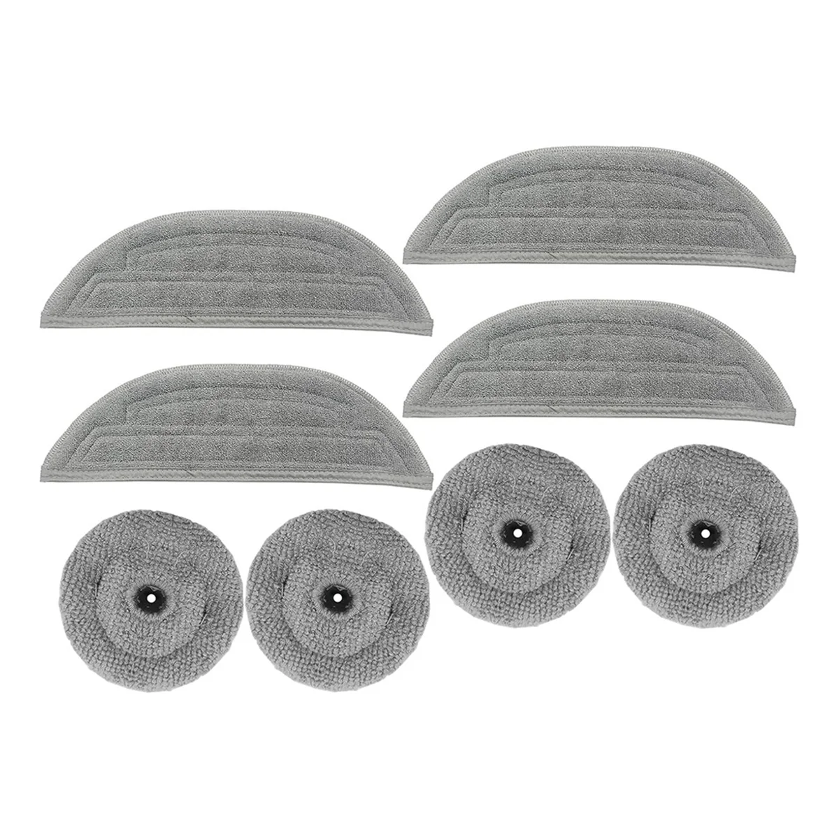 Microfibre Wipes Set for Roborock S8 MaxV Ultra Vibra Rise 3.0 Mopping System - Quick & Reusable & Washable_A66K