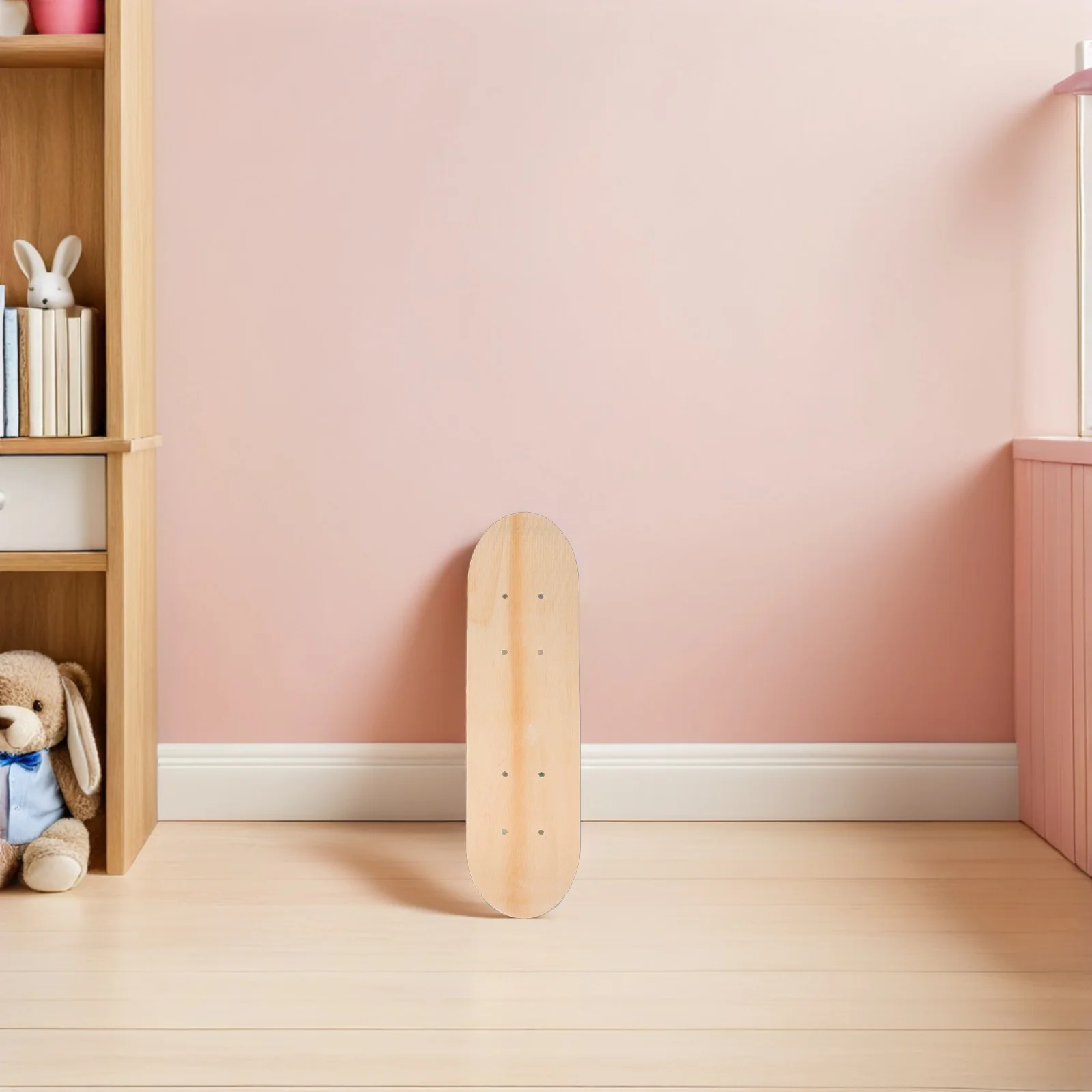 

3pcs Children'S Skateboard 7 Layer Wooden For Painting Diy Art Craft Kids Skateboard Unfinished Plain Board