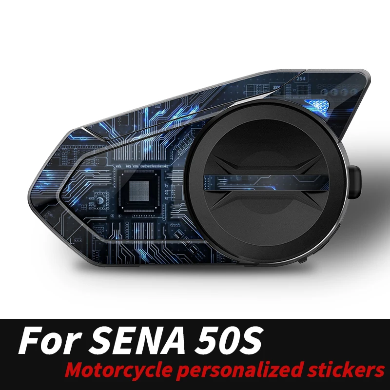تستخدم ل SENA 50S دراجة نارية سماعة رأس بخاصية البلوتوث ملصقات دراجة نارية الملحقات دفعة نمط رصد قبالة الأصفاد الحفاظ على نظرة أنيقة