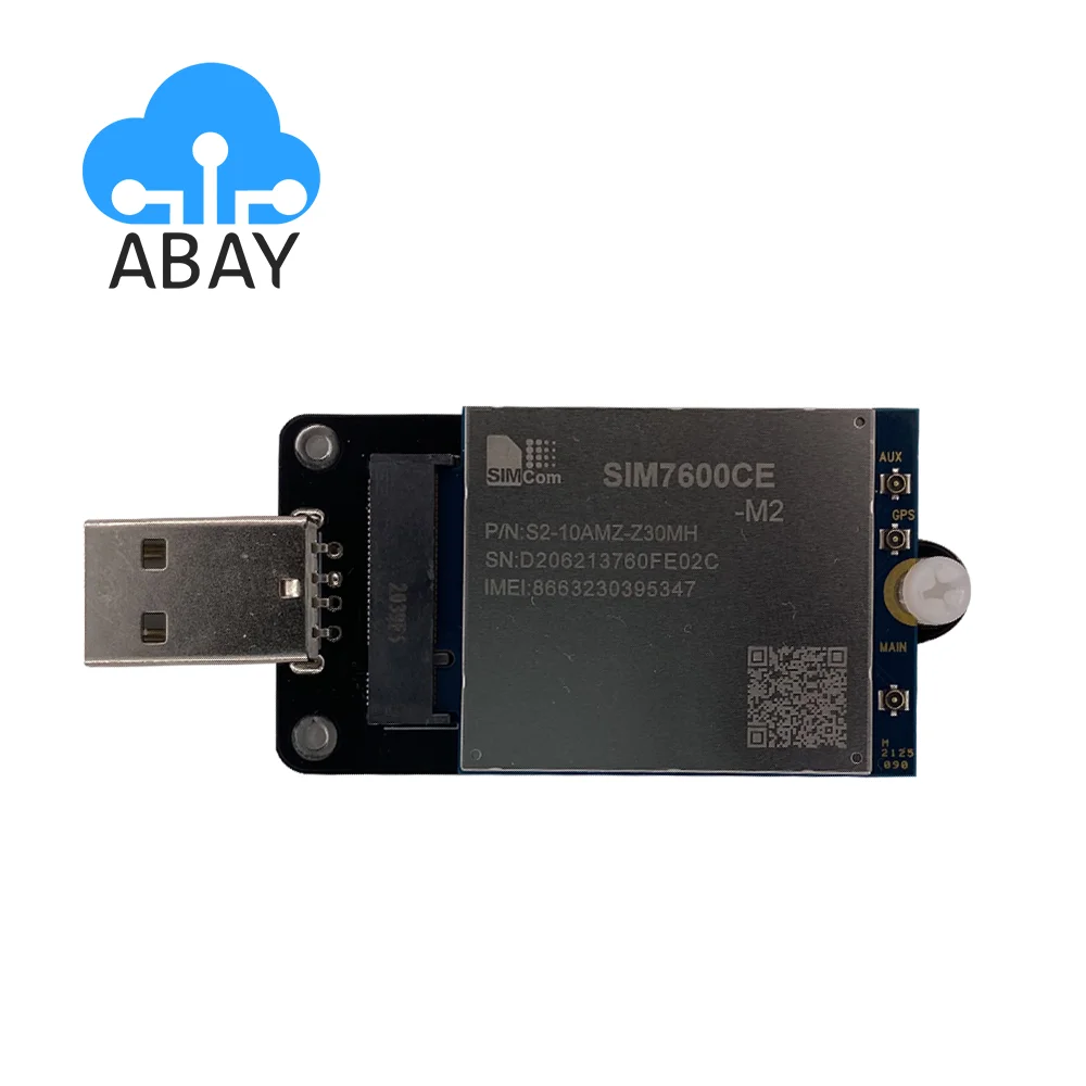 لوحة تطوير SIMCOM مع فتحة Nano SIM ، وحدة 4G IoT ، M.2 NGFF إلى USB ، محول ، our Cat4